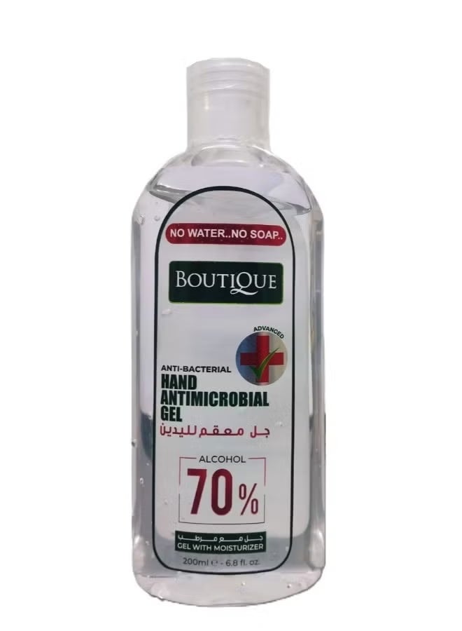 BOUTIQUE 2 PCS OF Boutique Hand Antimicrobial Gel  200ml - Image 2
