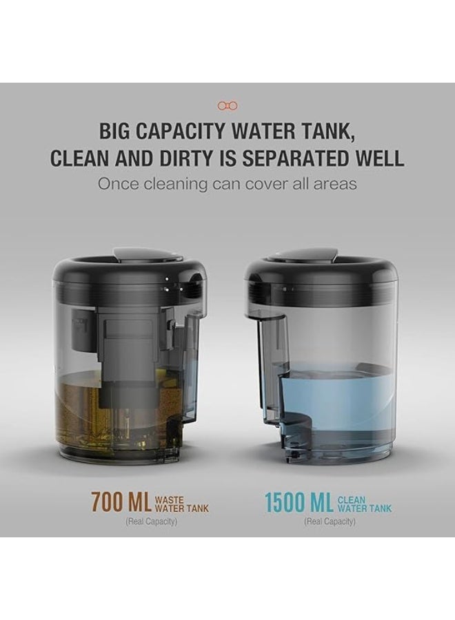 LC DLC Carpet Cleaning Machine 450W, Portable Glass Carpet & Upholstery Stain Cleaner, Powerful Deep Spot Cleaner for Carpet, Upholstery, Sofa, Glass, Carpet, Seat DLC-36474 - Image 3