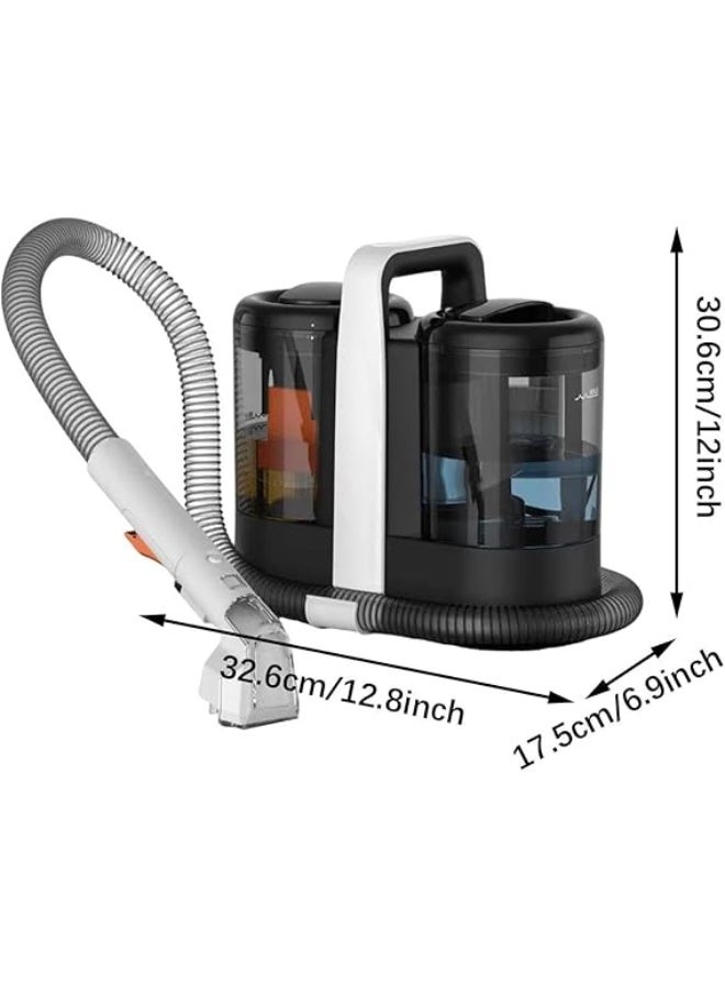 LC DLC Carpet Cleaning Machine 450W, Portable Glass Carpet & Upholstery Stain Cleaner, Powerful Deep Spot Cleaner for Carpet, Upholstery, Sofa, Glass, Carpet, Seat DLC-36474 - Image 4