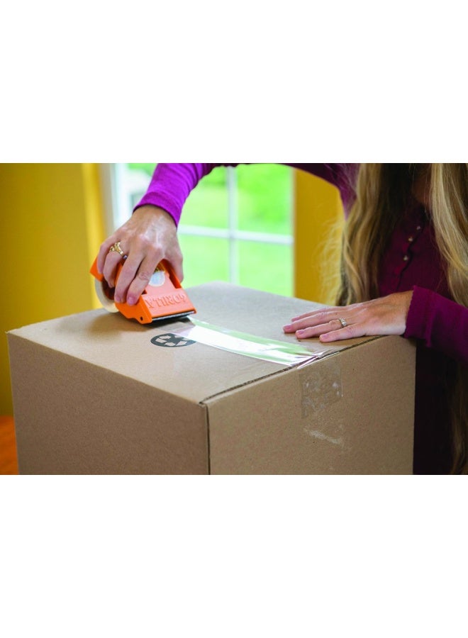 Gorilla Packing Tape Tough & Wide with Dispenser for Moving, Shipping and Storage, 2.83" x 35 yd, Clear, (Pack of 1) - Image 3