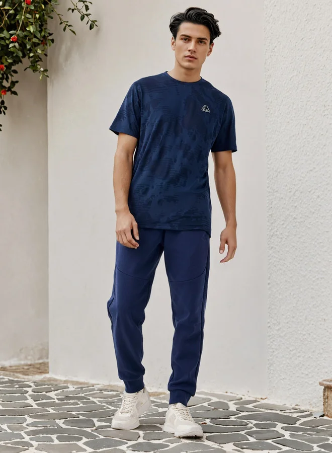 Kappa Kappa Joggers with Heat-Sealed Zip and Pockets