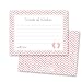 MyExpression.com MyExpressioncom 48 Cnt Pink Baby Feet Footprint Advice Cards - Image 2