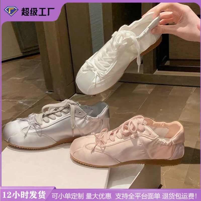 Internet Celebrity Style Sweet Girl Style Ballet Sneakers Summer Women'S Lightweight Fashionable Two-Wear Casual Shoes Women'S Shoes - Image 2
