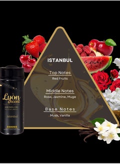 LYON SCENT Lyon Scent Aroma Oil, 100% Pure Oil, Perfume for Air Freshener, Diffuser Aroma, Fragrance Oil, Air Freshener Oil refill, Essential Scented Oil, Luxurious Scent (ISTANBUL)  - Image 4