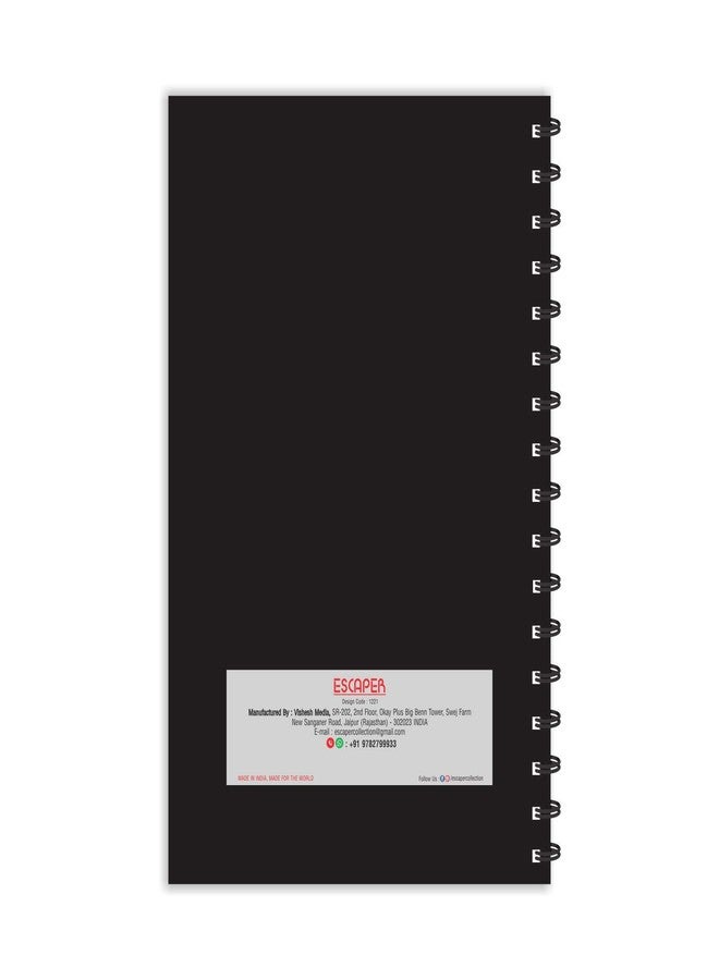 ESCAPER Ganesha Diary, Ruled - A5 Size - 8.5 x 5.5 inches Ganesh Diary, Devotional Diary, God Diary, Diary Notepad, Diary for Office, Diary for Gift - Image 2