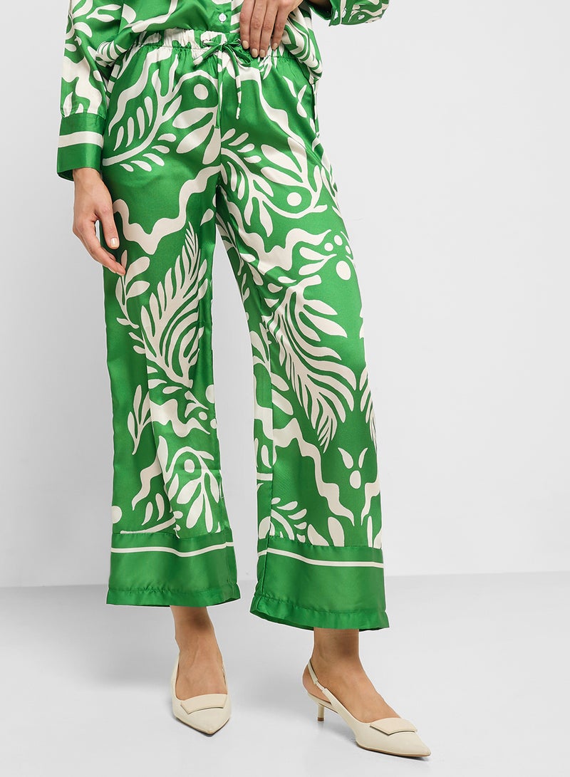 ELLA Monochrome Printed Top & Pant Set  - Image 4