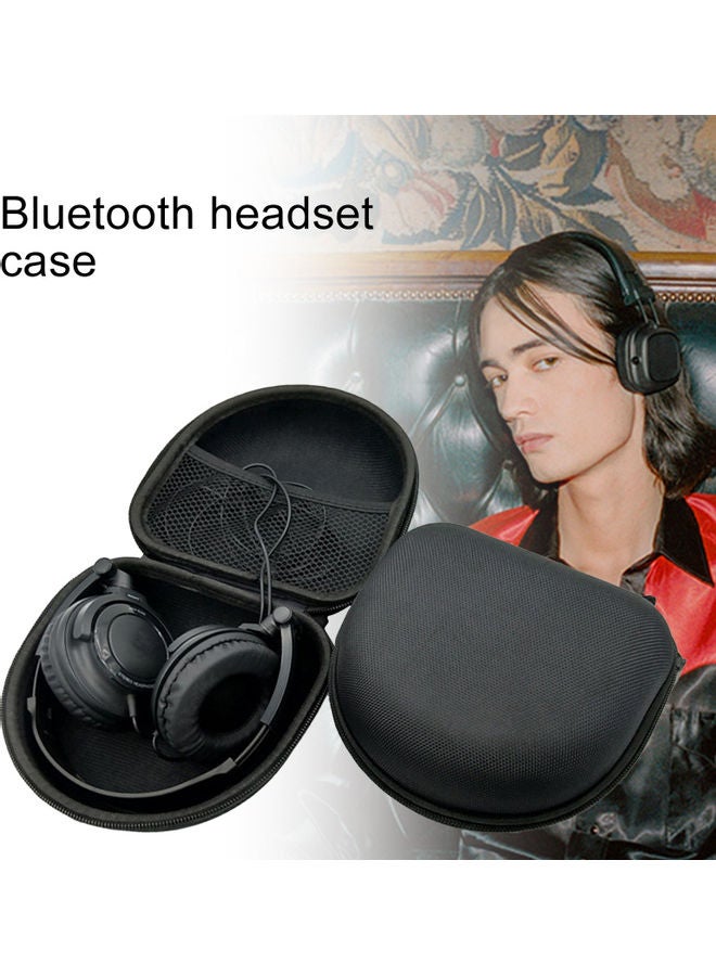 Earphone Travel Carrying Case Black - Image 2