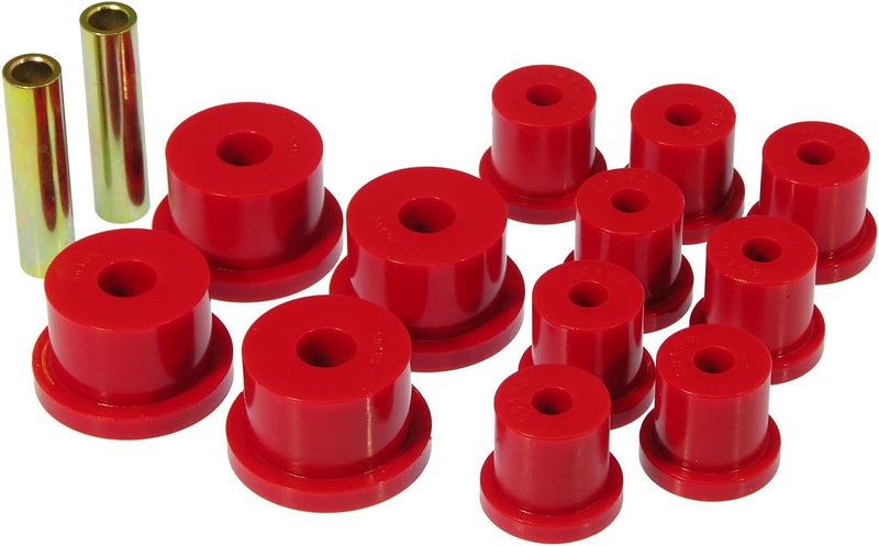 Prothane 6-1051 Red Spring Eye and Shackle Bushing Kit - Image 1