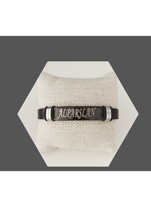 Sahi Aksesuar - Personalized Adult Bracelet with Name (Adjustable) - Image 1
