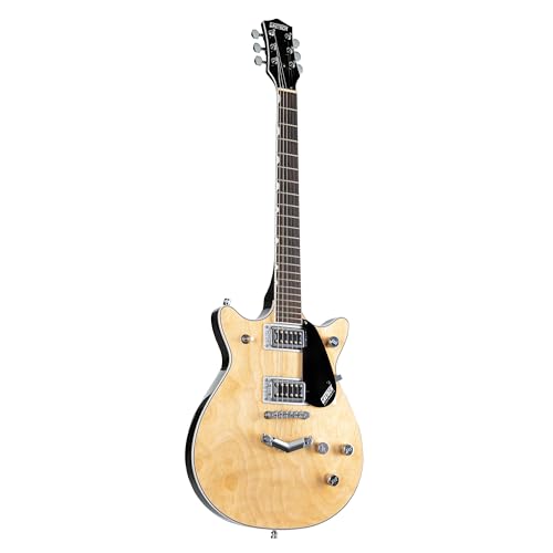 Gretsch G5222 Electromatic DoubleJet BT with VStoptail Electric Guitar Natural - Image 1