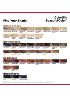 Revlon Revlon Colorsilk Beautiful Color Permanent Hair Dye with Keratin 100% Gray Coverage Ammonia Free 30 Dark Brown  - Image 4