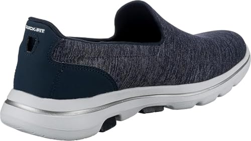Skechers Women's GO Walk 5 - Honor Shoe, Navy/White, 9 M US - Image 3