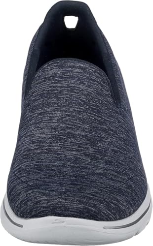 Skechers Women's GO Walk 5 - Honor Shoe, Navy/White, 9 M US - Image 2