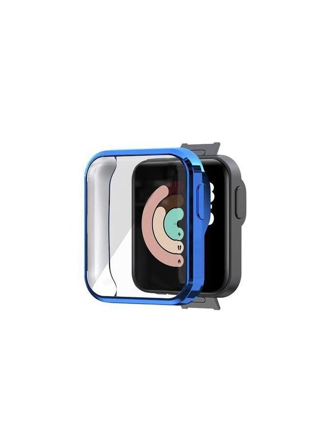 جراب حماية كاملة لساعة شاومي مي ووتش لايت الذكية - ازرق Xiaomi Mi Watch Lite