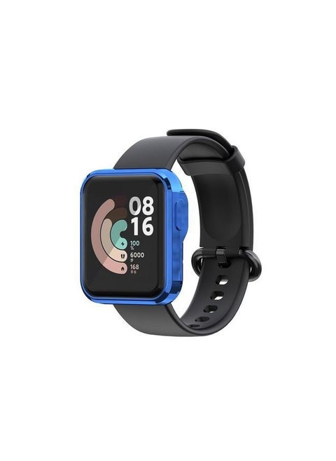 جراب حماية كاملة لساعة شاومي مي ووتش لايت الذكية - ازرق Xiaomi Mi Watch Lite