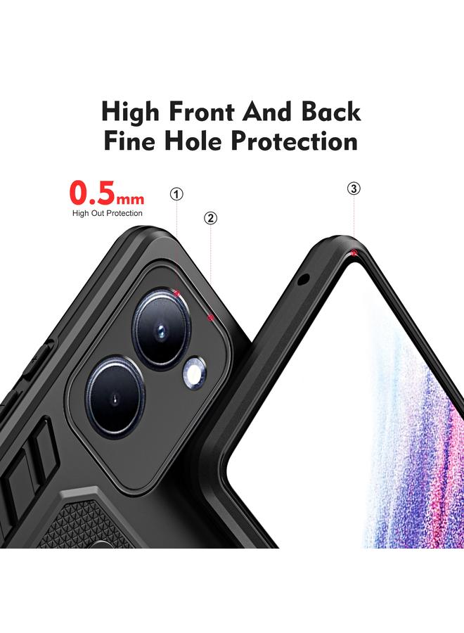 S-TOP Case For Realme 10 Pro 5G Variety Brave Armor Finger Loop Holder Phone Case - Image 4
