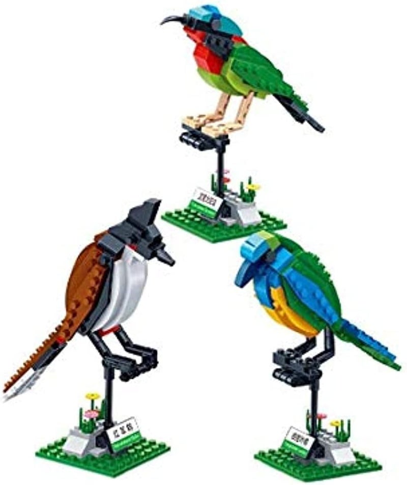 BanBao مجموعة طوب بانباو للطيور 408 قطع