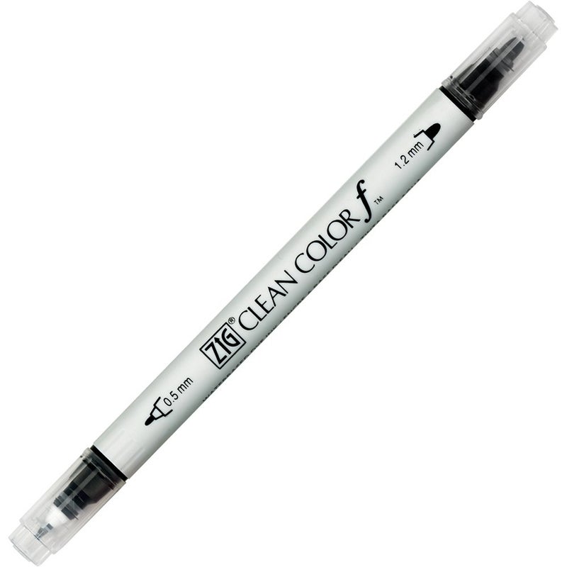Kuretake ZIG CLEAN COLOR f 36 colors set, 0.5 mm & 1.2 mm, AP-Certified, Odourless, Xylene Free, Suitable for dark paper, Perfect for illustrating, sketching, designing and cartooning. Made in Japan - Image 4