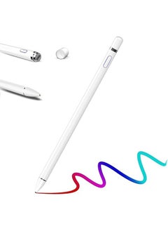 Stylus pen for iPad, iPhone & Android Mobile active pencil, White