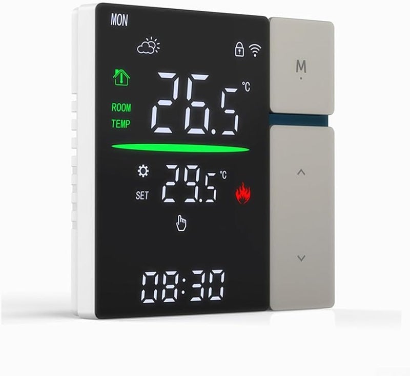 Gray 16A WIFI Smart Thermostat For Electric Floor Heating Boiler Alexa Google Assistant - Image 4