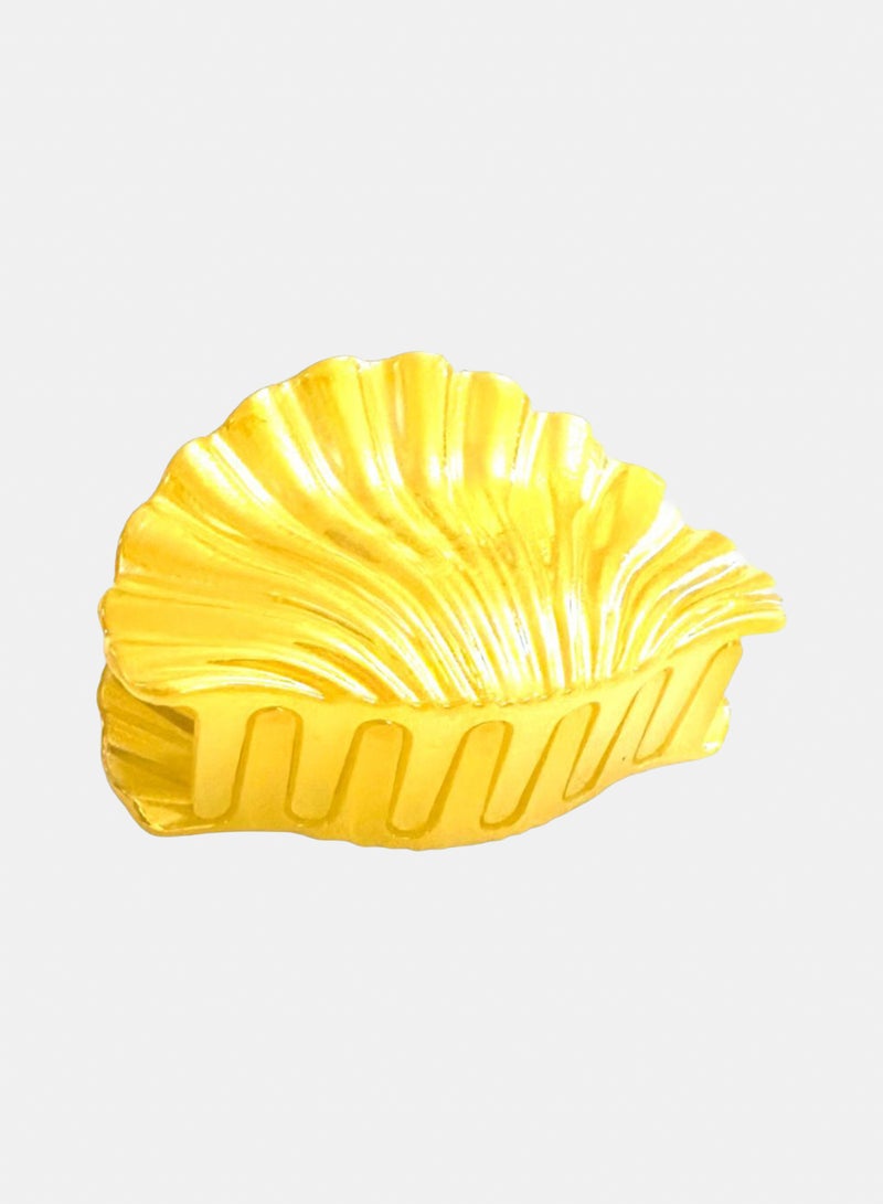 Trio Earrings Mermaid Yellow Hair Claw Clip - Image 2