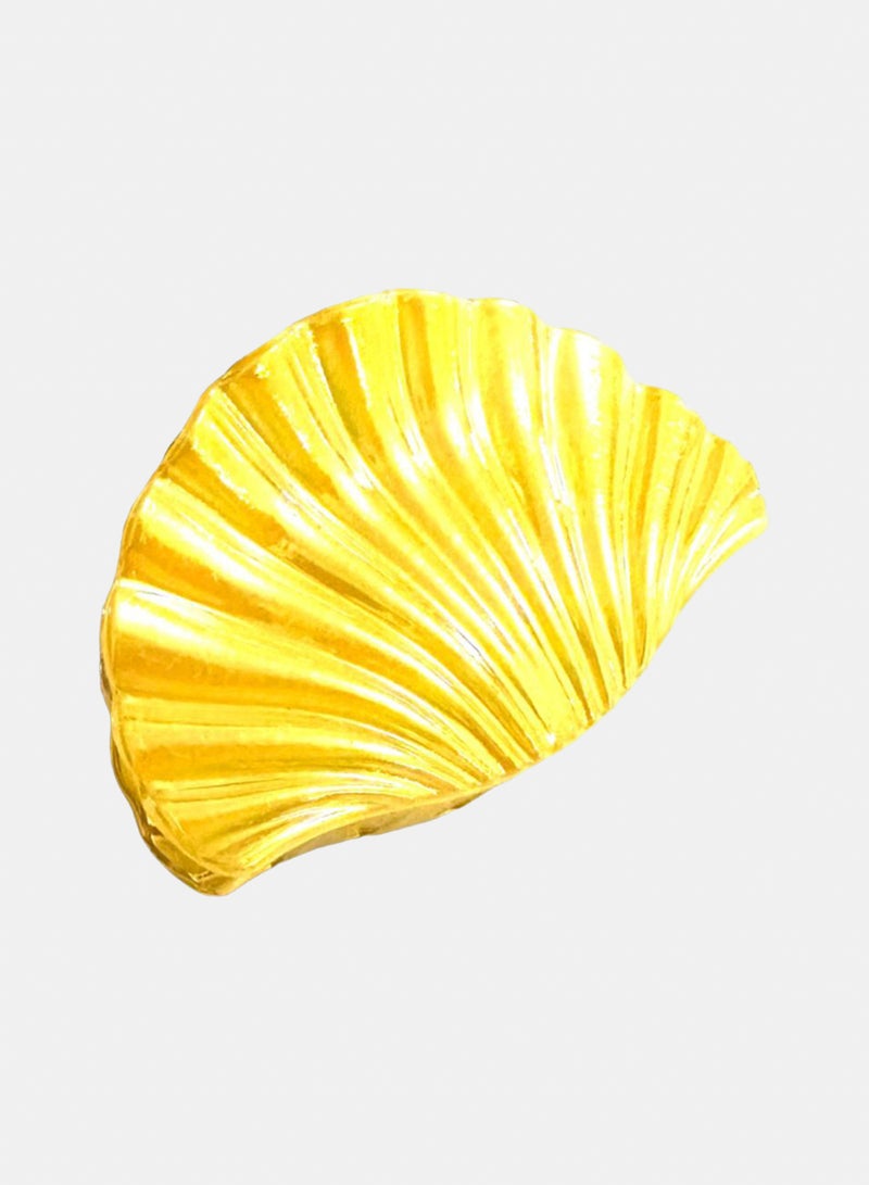 Trio Earrings Mermaid Yellow Hair Claw Clip - Image 1