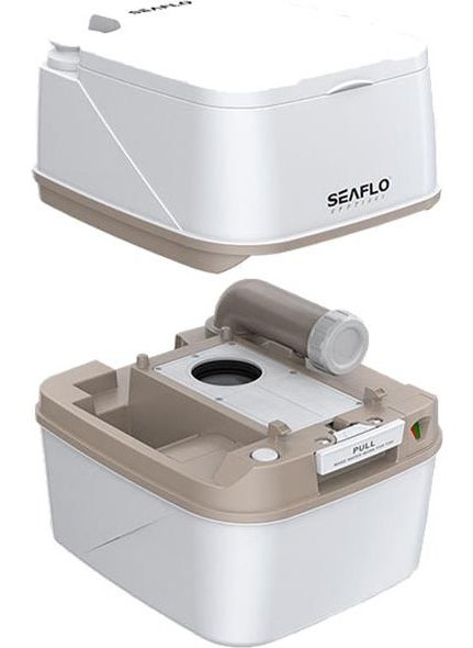 SEAFLO Portable Toilet 18 Liters -Portable Toilet, Mobile Wc Sfpt-18-03  - Image 2