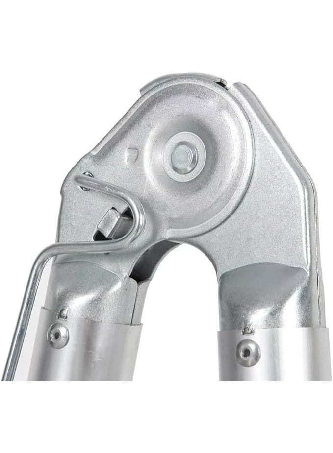 Aluminum Extendable Telescopic Ladder 3.8m – Folding Non-Slip Ladder – Ideal for Home and Construction Use - Image 3