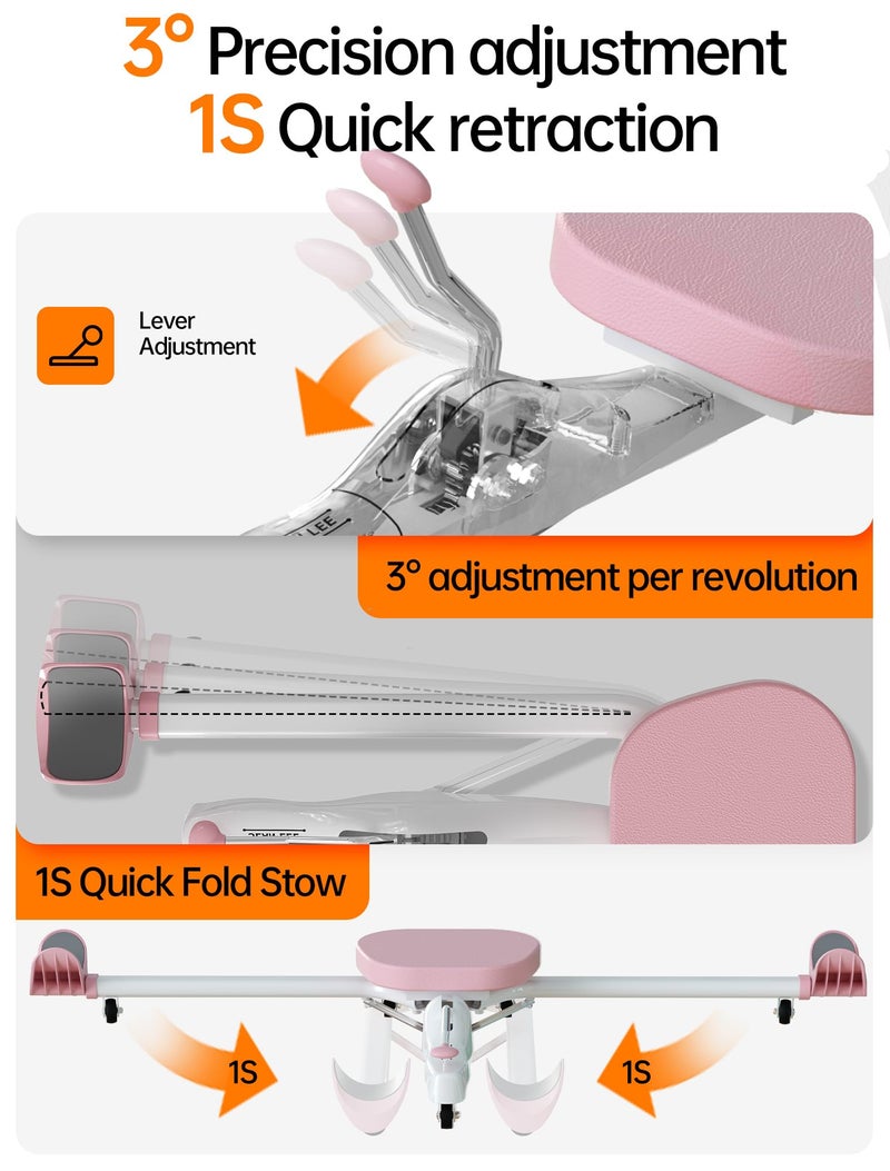 seanleecore Split Machine, Leg Stretcher Machine to Improve Flexibility and Quality of Stretching, Equipment Suitable for Ballet, Cheerleading Dance, Gymnastics and Other Sports - Image 2