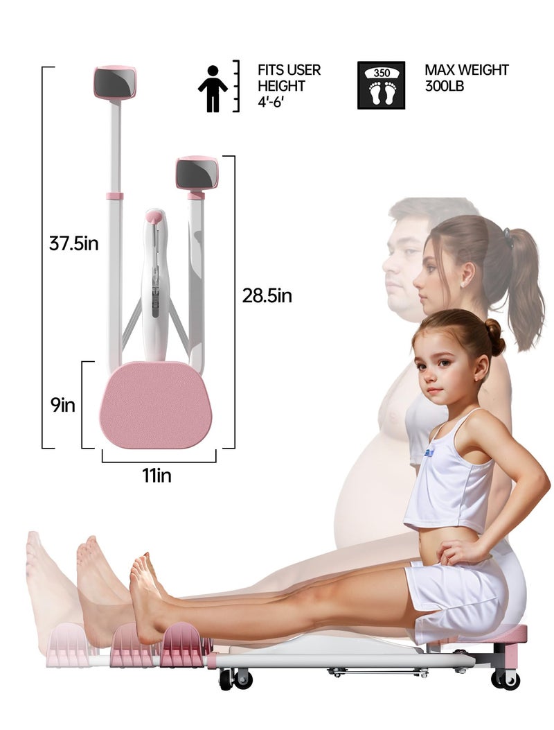 seanleecore Split Machine, Leg Stretcher Machine to Improve Flexibility and Quality of Stretching, Equipment Suitable for Ballet, Cheerleading Dance, Gymnastics and Other Sports - Image 3
