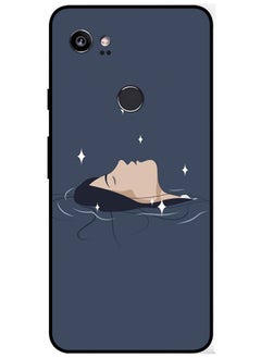 Protective Case Cover For Google Pixel 2 XL Smart Series Printed Protective Case Cover for Google Pixel 2 XL Girl Face
