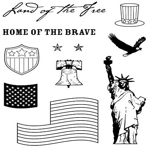 Karen Foster Design, Clear Stamp Set, Patriotic - Image 3
