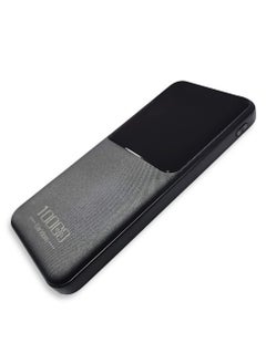 أيرلدوم باور بانك 10000 ملي امبير مع مخرج USB للشحن السريع، اسود - PD37  - Image 1