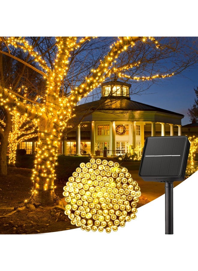 Minetom Solar String Lights for Outside - 40 FT 100 LED Christmas Solar String Lights with 8 Lighting Modes, IP65 Waterproof Solar Lights Outdoor, Solar Lights for Outside Tree Party Decor, Warm White - pzsku/Z3574854D1C4C13D06FFAZ/45/_/1736571364/766a0916-1f54-4a84-a30b-b969b618c408