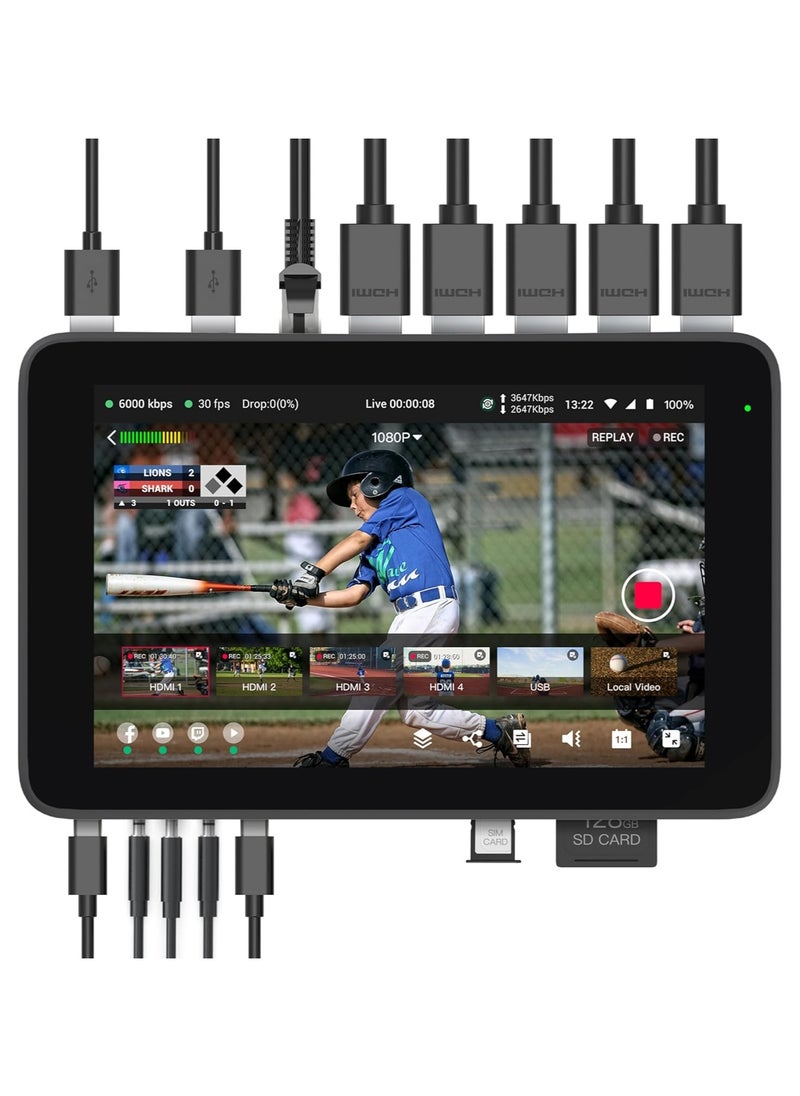 YOLOLIV - YoloLiv YoloBox Ultra All-in-One Multicamera Live Streaming and Switching System - Image 1