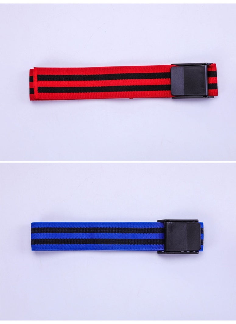 Generic BFR Blood Flow Restriction Training Bands for Thighs, Adjustable Occlusion Workout Straps, Pair  - Image 3