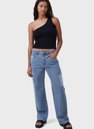 One Shoulder Cami Top