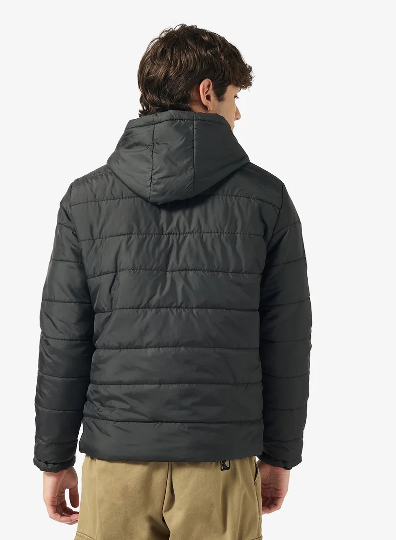 سفنتي فايف جاكيت منتفخ بغطاء رأس