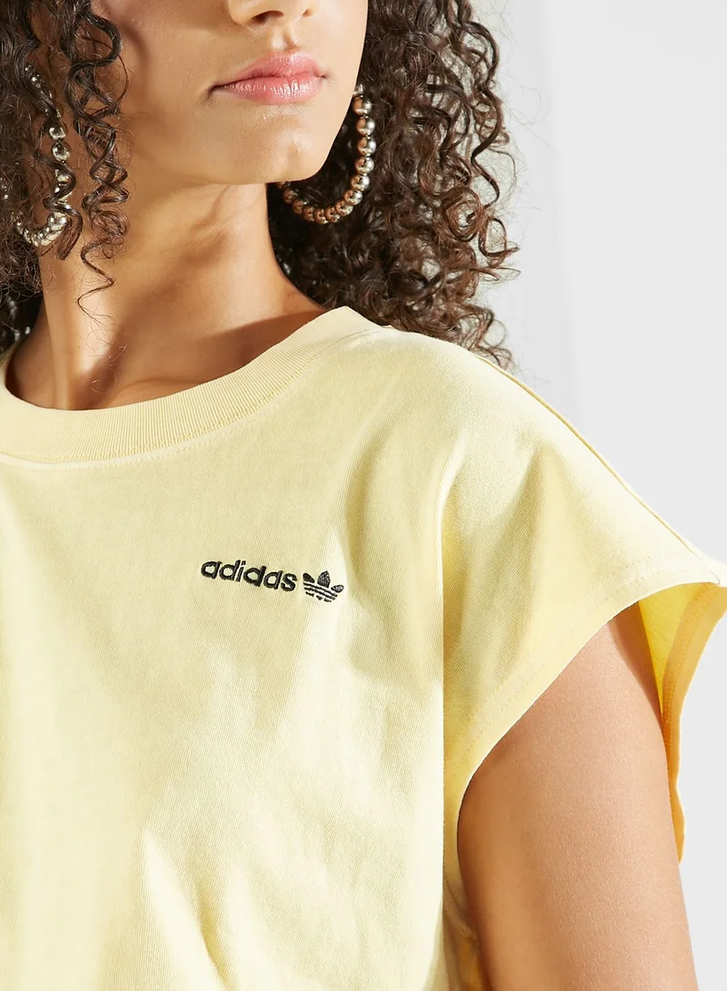 adidas Originals Muscle Cropped T-Shirt