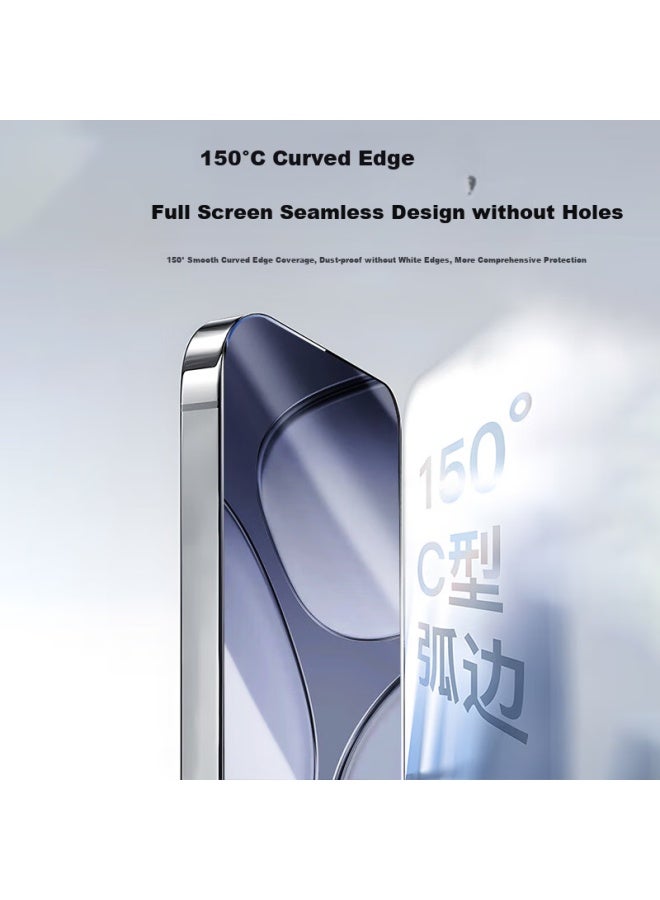 Hotfire [2-Pack] Tempered Glass Screen Protector For Huawei Nova 14, High Definition Anti-Scratch Protection Film For Huawei Nova 14, Bubble-Free Easy Installation With Dust Removal Kit - Image 2