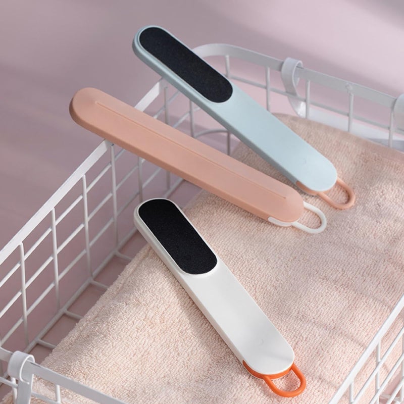 Ciieeo Foot Brush Pedicure Tool White Sandpaper Brush Dead Skin Remover for Home Foot Care Callus Scrubber - Image 5