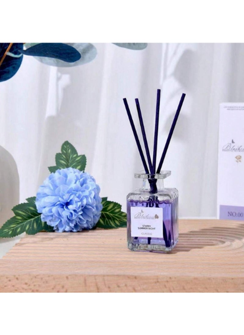 Blackwestin 50ml Luxury Oil Diffuser Luxury Reed Diffuser Sticks Oil Aromatherapy Reed Rattan Stick Home Fragrance Starry Summer Night Classic (Lavender)  - Image 5