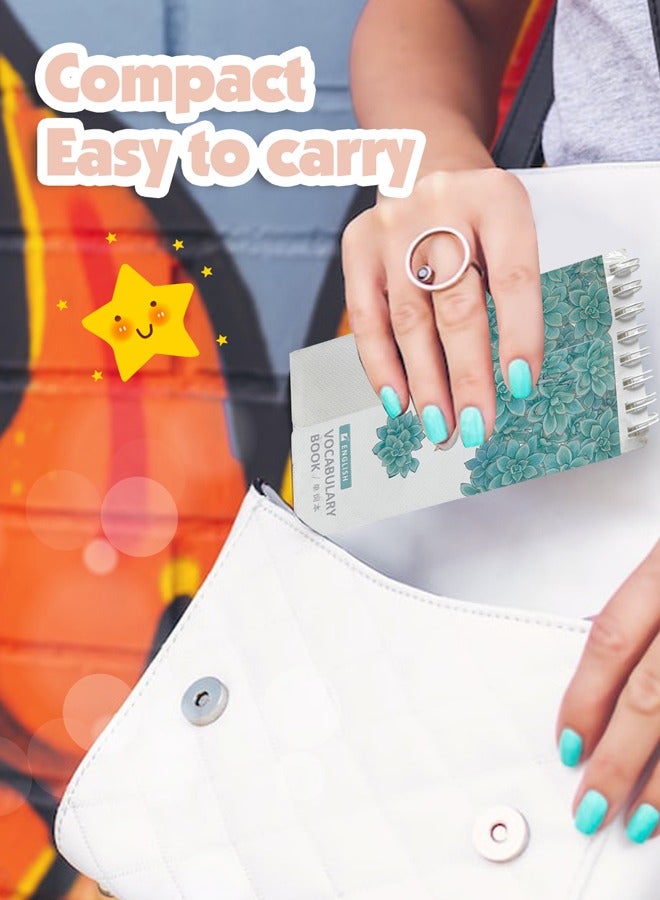 1 قطعة جدول غلاف صلب كتاب مفردات مع فرقة مطاطية - Image 2