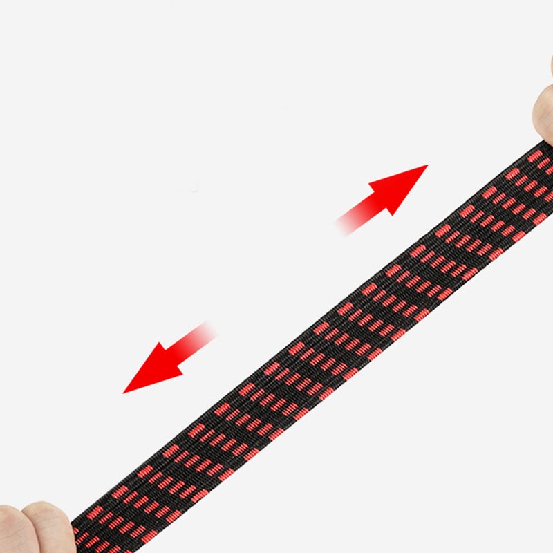 Bike Luggage Binding Straps High Elastic Luggage Rope Portable Luggage Tie Down Belt for Home Travel Use (Red, 3M) - Image 5