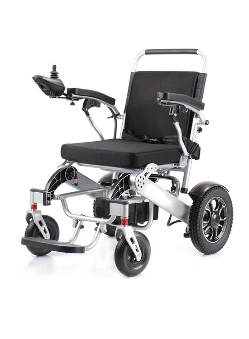 Cool Baby COOLBABY Lightweight Folding Electric Wheelchair Intelligent Aluminum Alloy Four-Wheel Drive Electric Non-slip Adult Wheelchair Compact Walking Wheelchair - Image 1