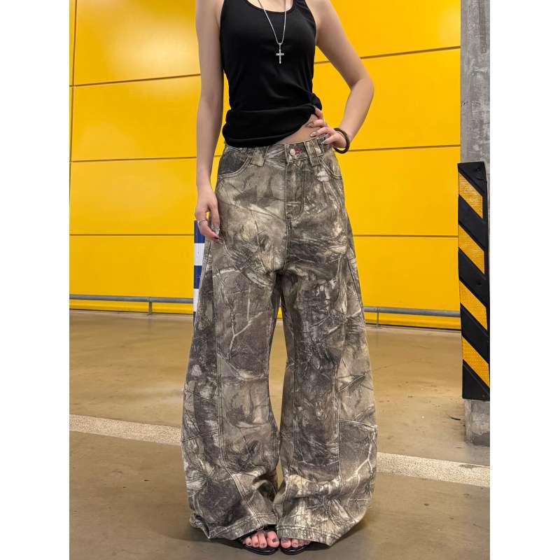 Unisex Casual Daily Denim Jeans - Image 2