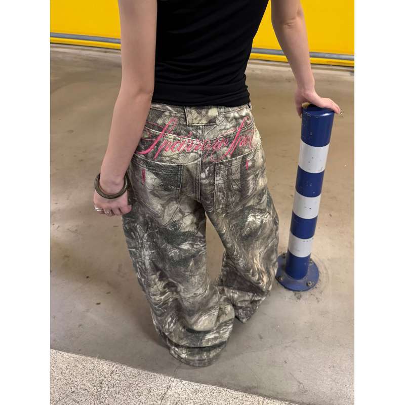 Unisex Casual Daily Denim Jeans - Image 1