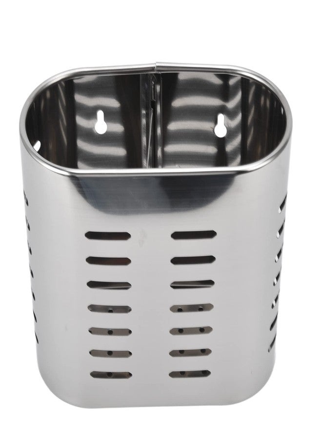 Fdit Household Wall Mount Utensil Drying Racks,Cooking Utensil Holder Flatware Hanging Organizer Drying Racks with Hollow Design for Spoons Knives Forks Chopsticks - Image 1