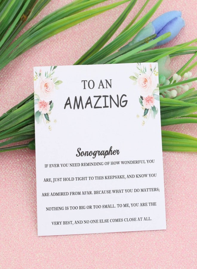 FEELMEM Sonographer Necklace - Amazing Ultrasound Tech Graduation and Appreciation Gift - X-Ray Technician Gift - Image 5