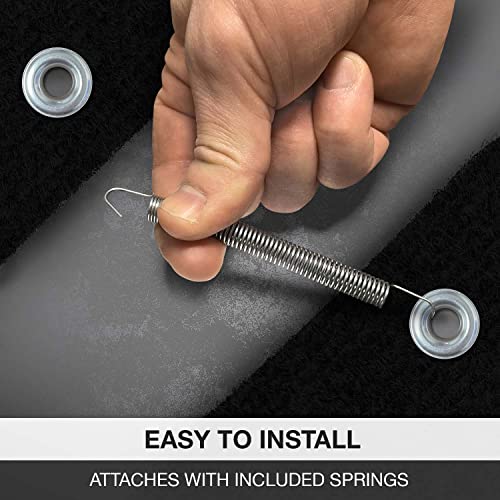 Prest-O-Fit 3-Pack 2-4080 Outrigger Jumbo RV Step Rug Black Onyx 23 in. Wide - Image 5